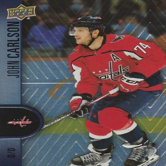 John Carlson Washington Capitals NHL Hockey Card Collection - 8 Card Set - Picture 5 of 9